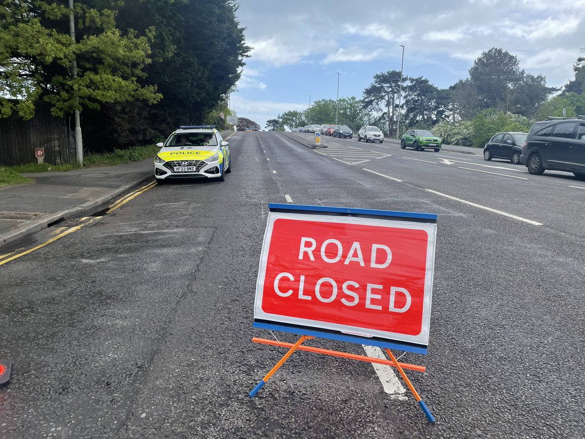 Matt Simpson on Twitter "Eastbound Barrack Road is closed from the