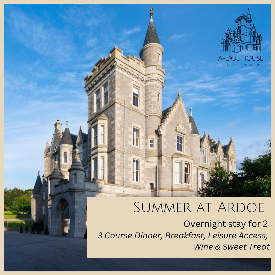 Summer at Ardoe

To book follow the below link
booking.profitroom.com/en/ardoehouseh…