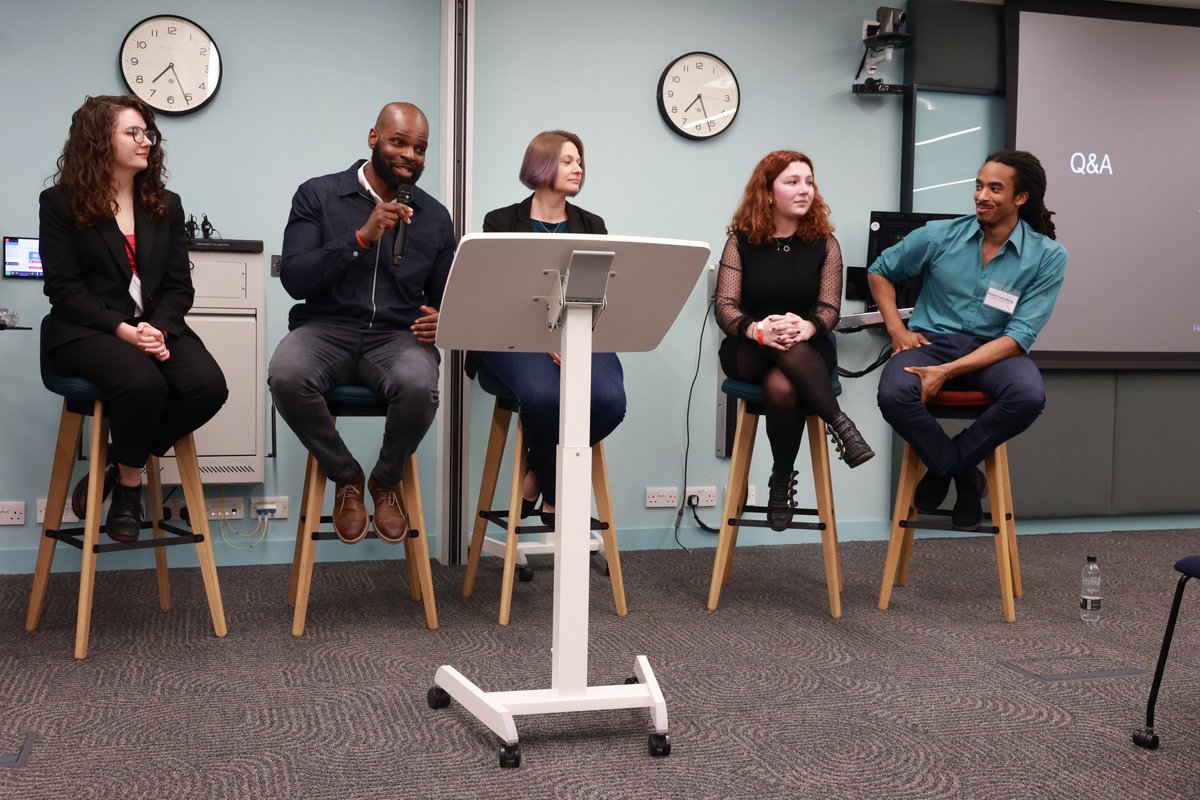 A few more pictures from our recent showcase event <a href="/NortheasternLDN/">Northeastern University London</a> Breaking Into AI - The Future &amp; Society. Where we discussed Academia,  Ethics, People, Education, Policy &amp; Change.  A HUGE thank you to everyone that joined us on the night. <a href="/urban_teacher/">Urban Teacher</a>
