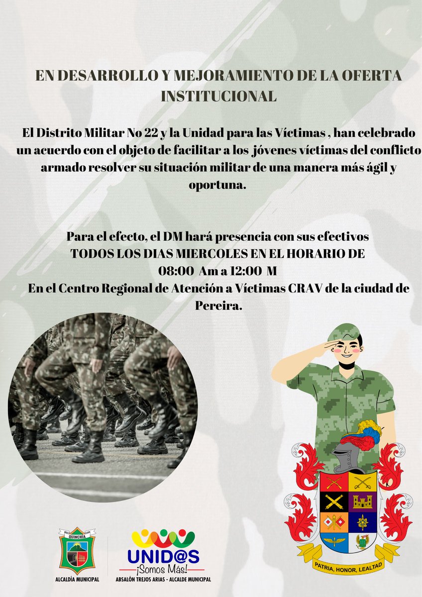 alquinchia's tweet photo. Información importante para toda la población víctima de Quinchía https://t.co/p3IW3ov3Z6