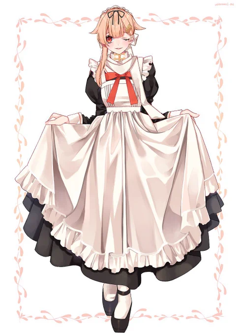 3年前のロングメイド夕立!!再掲