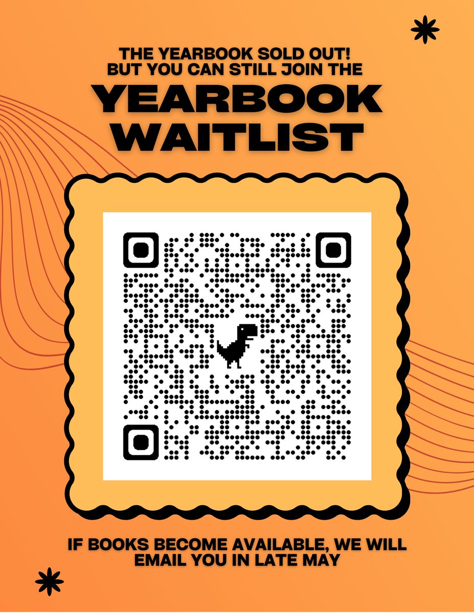 If you missed out on the 2023 yearbook, join the waitlist here: forms.gle/ms2Gir5xLRf45z…

We'll know in a couple weeks if we are able to sell any additional books - stay tuned!