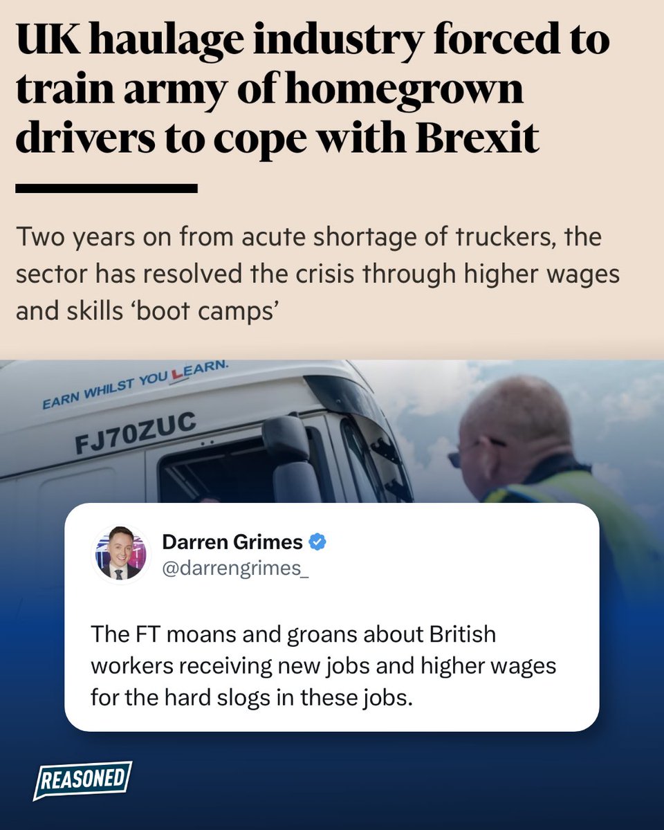 The 🇪🇺FT🇪🇺: Higher wages for British workers is a bad thing.

#brexitdividend #remainerlogic #brexit