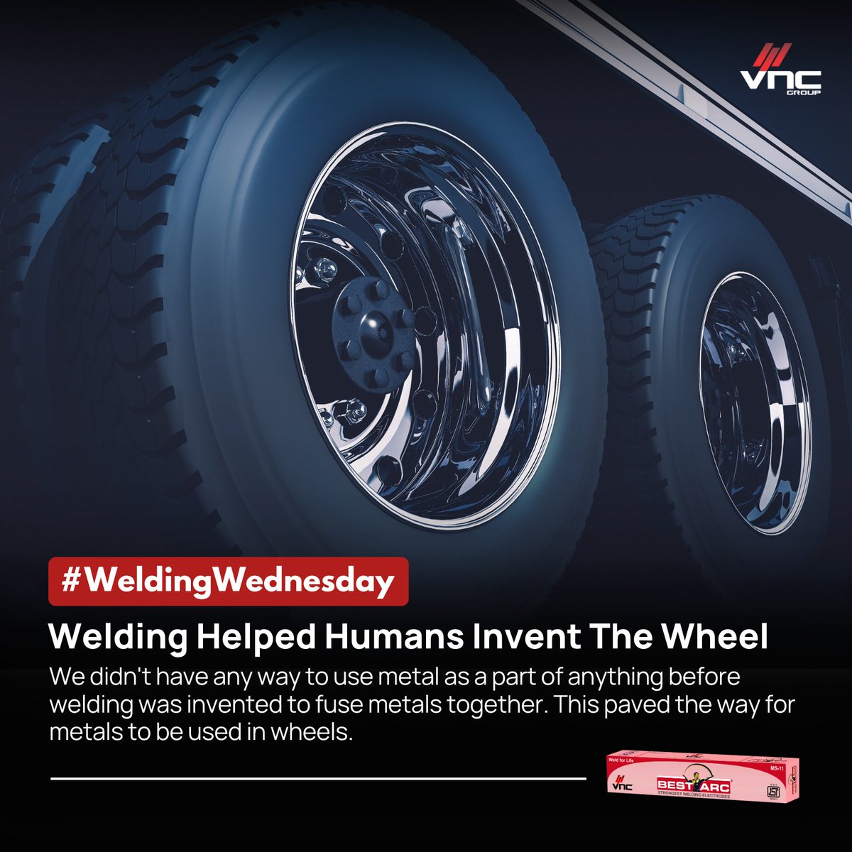 vncgroup's tweet photo. #WeldingWednesday #WeldingFacts #BestArc #Welding #Manufacturer #Electrodes #Metallurgy #Fabrications #VNCgroup https://t.co/FACEmqGRvV