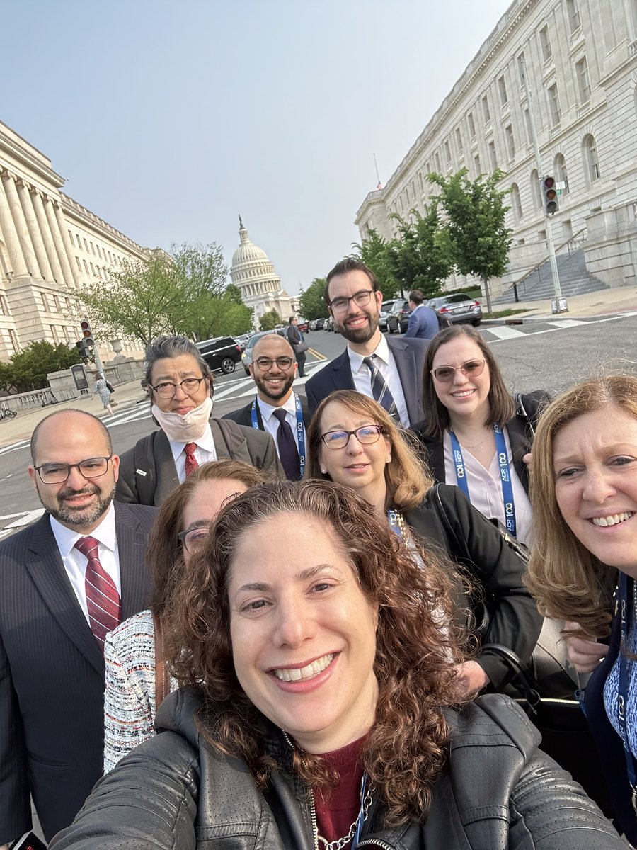 On Capitol Hill, advocating for patients and radiologists! #ACR2023, #NYRS, #radiologists, #medphys, #RadOnc, #NucMed