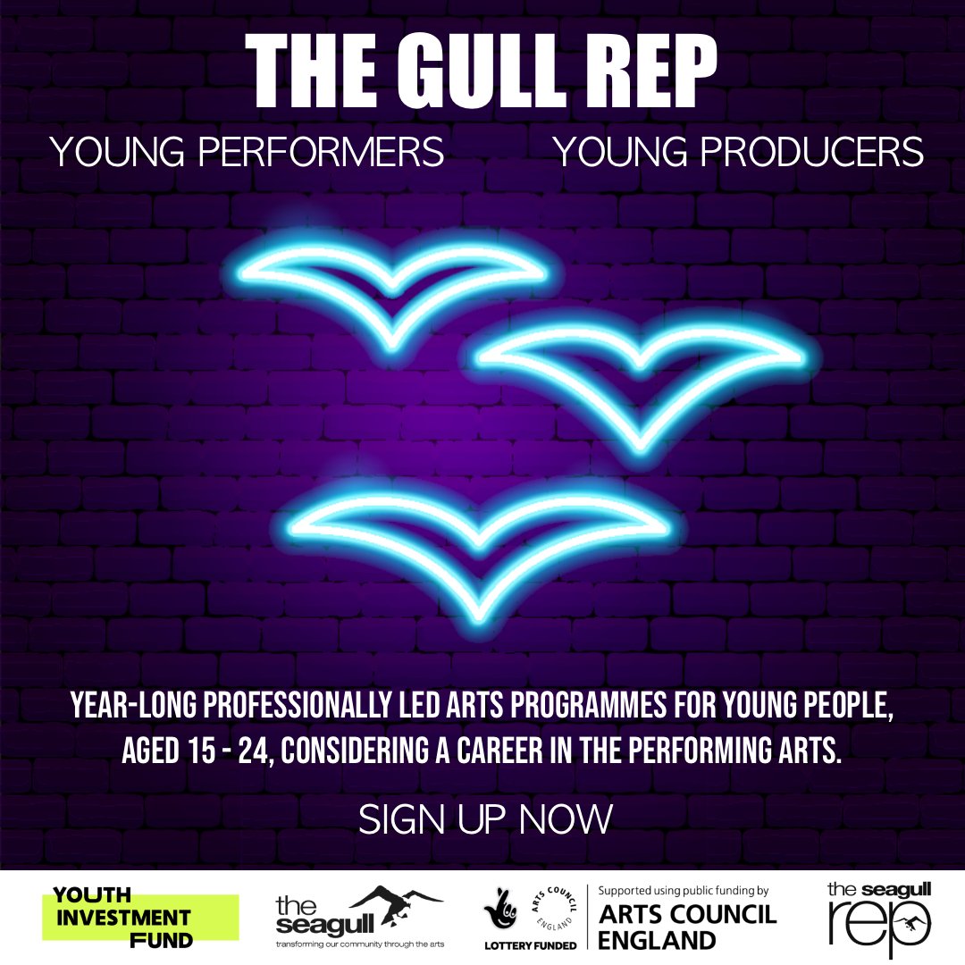 RepSeagull's tweet photo. A new arts training for young people at the best theatre in #suffolk! Spread the word, sign up, get involved. https://t.co/WbjXznzaKQ
