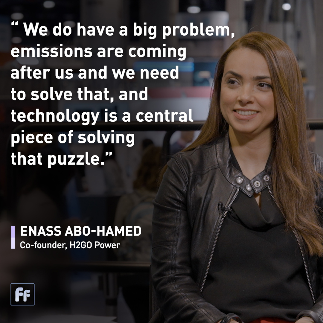 How do we create a greener world with technology playing an increasing role in our lives, and the need for energy? Enass Abo-Hamed, the co-founder of H2GO Power believes the answer is in tech and hydrogen energy. To find out more, watch the latest Full Frame:…