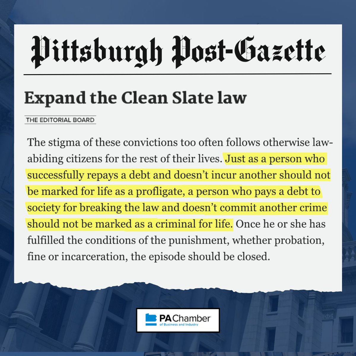 PAChamber's tweet photo. Great write-up on #HB689 from the @PittsburghPG editorial board. ⬇️  

https://t.co/G0cNwfbbLi https://t.co/X9qcweL0vX