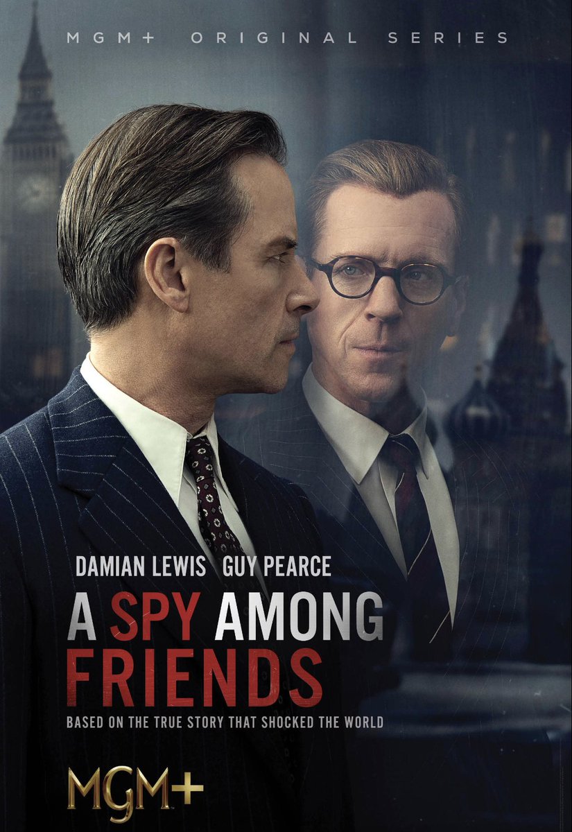AflamWorld's tweet photo. A Spy Among Friends
مسلسل تجسس وإثارة جميييل 🔥🕵️
يستند إلى الكتاب الأكثر مبيعًا في أمريكا، عن جاسوس سيئ السمعة وعميل مزدوج مندس بين عدد من الأصدقاء.. https://t.co/JVeEHtNilh