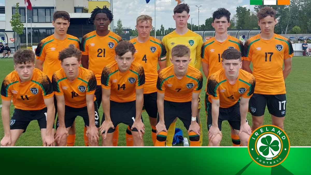 REPORT | #IRLU16 | 🇮🇪 4-2 🇱🇻

A great start to the UEFA Development Tournament 👏

2 goals on his international debut for Odense BK striker William Martin and goals from Jaden Umeh and Richard Vodo earn a win over Latvia ☘️

🗞️👉 fai.ie/ireland/news/r…

#COYBIG | #WeAreOne