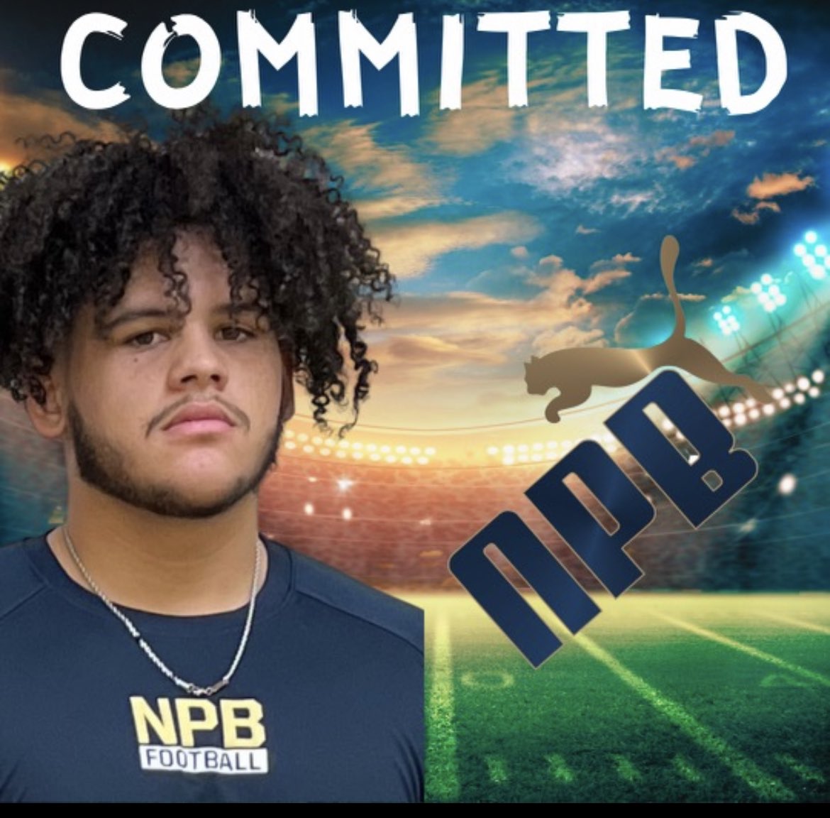 PalmPrep's tweet photo. NorthPalmBeachPrepFootball.. this is what #PumaUp looks like.. Character Toughess Freak and Large Athlete.. few more spots available… Congratulations Freak Lets Go!! https://t.co/juny0TxRBw