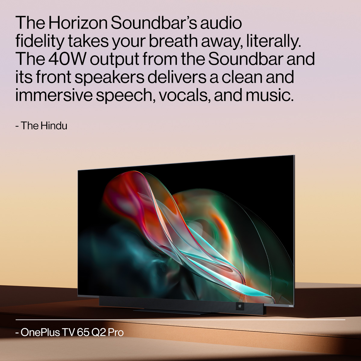 OnePlus_IN's tweet image. 4K QLED Display, 70W Speakers, and Google TV makes the all-new #OnePlusTVQ2Pro the perfect choice for an unparalleled cinematic experience. Get yours now: onepl.us/3LVGHpW
#OnePlusTV 
#OnePlus