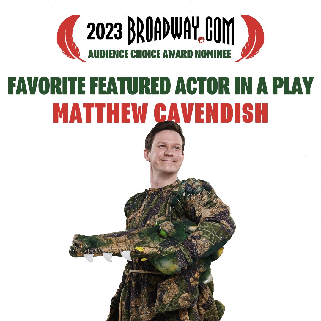 PeterPanBway's tweet image. You like us, you really like us 🥹 Thank you so much for nominating #PeterPanBway for @broadwaycom’s  2023 Audience Choice Awards! Head to the link below to vote for us now until May 21 🧚‍♀️ #PeterPanGoesWrong 

bit.ly/3HXUNEE