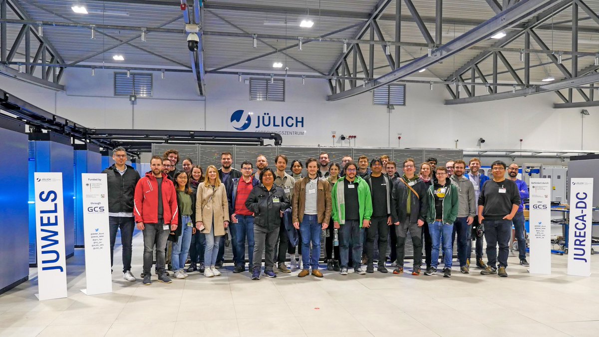 Forschungszentrum Jülich | @fzj@social.fz-juelich (@fz_juelich) on Twitter photo We welcome all participants of the #Helmholtz #GPU #Hackathon 2023, which takes place at <a href="/fzj_jsc/">FZ Jülich-JSC</a>. <a href="/helmholtz_ai/">Helmholtz AI</a> <a href="/OpenACCorg/">OpenACC</a> <a href="/NVIDIAAI/">NVIDIA AI</a> <a href="/HIDAdigital/">Helmholtz Information & Data Science Academy HIDA</a> <a href="/HZDR_Dresden/">HZDR @HZDR@helmholtz.social</a> #JulichSummerAcademy We welcome all participants of the #Helmholtz #GPU #Hackathon 2023, which takes place at <a href="/fzj_jsc/">FZ Jülich-JSC</a>. <a href="/helmholtz_ai/">Helmholtz AI</a> <a href="/OpenACCorg/">OpenACC</a> <a href="/NVIDIAAI/">NVIDIA AI</a> <a href="/HIDAdigital/">Helmholtz Information & Data Science Academy HIDA</a> <a href="/HZDR_Dresden/">HZDR @HZDR@helmholtz.social</a> #JulichSummerAcademy