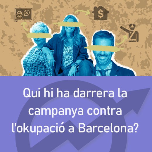 HeuraNegraVKK's tweet photo. Aquest dijous tornem a sortir al carrer per solidaritat antifeixista ✊🏽
📍Pl. Lesseps 🕕19h

📢Però ben be qui són els que hi ha darrere de la criminalització de l'okupació?👇🏽 https://t.co/Ekxt968UuA