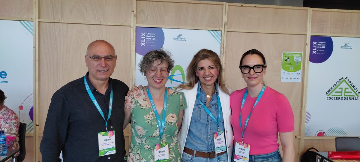 RaquelAlmodovaG's tweet photo. #SER23 Apoyando 💪🏻💪🏻a las personas con enfermedades reumáticas y a las asociaciones de pacientes por su gran labor y esfuerzo por una mejor calidad de vida 😊@ConArtritis @SEReumatologia https://t.co/T3aELYYbhw