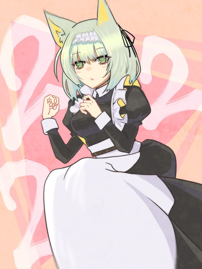 ケルシー(アークナイツ) 「ケルシー先生しか描いてない #メイドの日」|サラ＋🕹Skeb募集中のイラスト