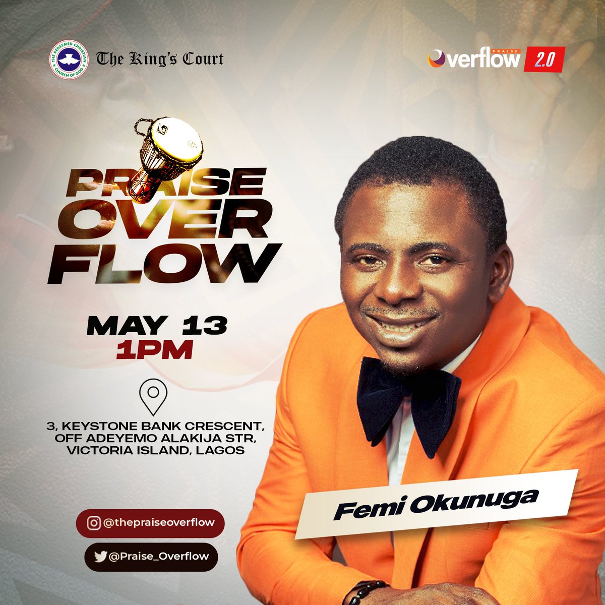 theoasislagos's tweet image. &quot;Enter into His gates with thanksgiving, And into His courts with praise...&quot; - Ps 100:4 [NKJV]

Come join us as we give the Lord OVERFLOWING PRAISE.💥

You DO NOT want to miss this!

Tell a friend to tell a friend.
SEE YOU THERE!

#rccgtkclagos #PraiseOverflow