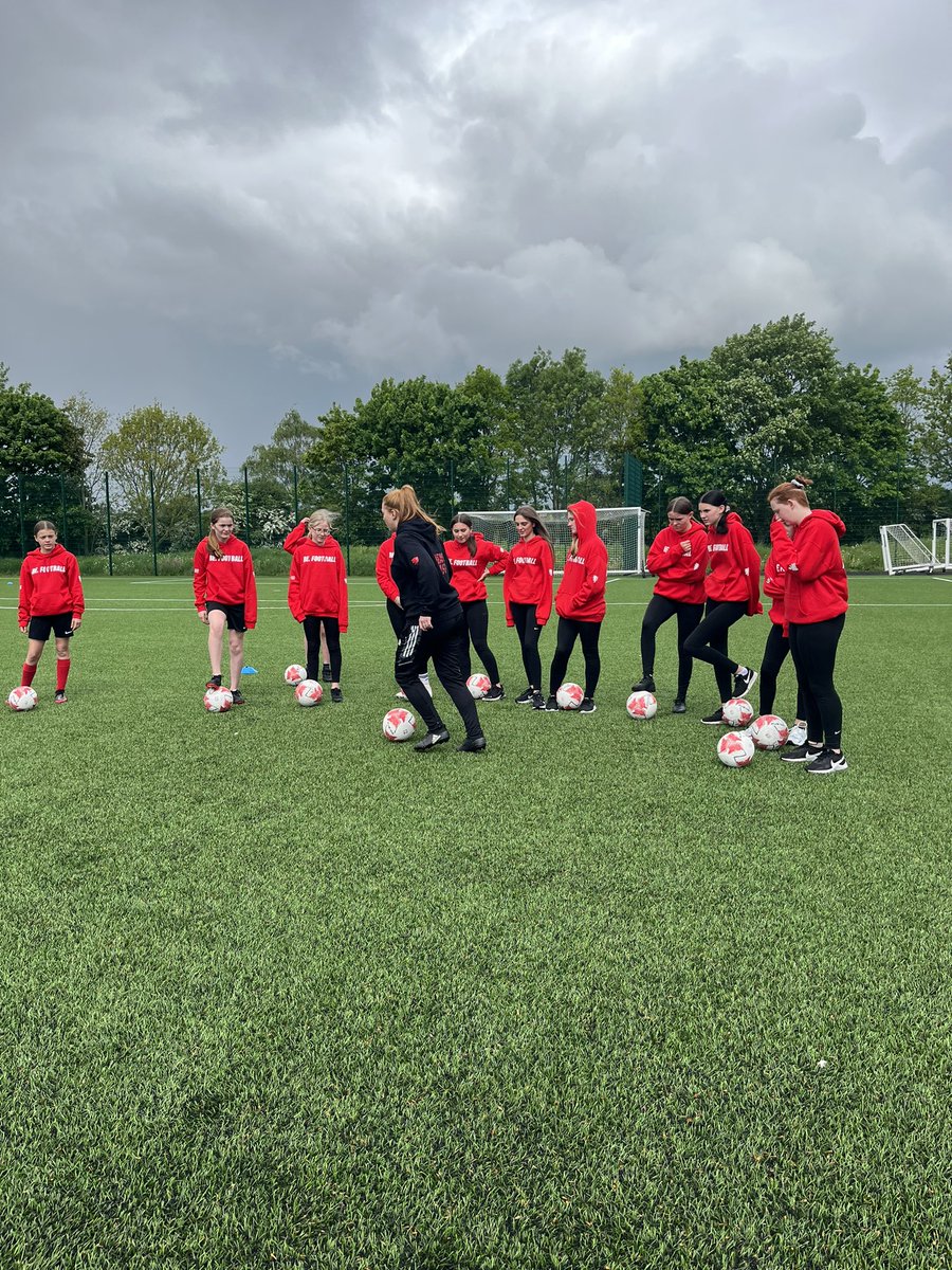 Today we’re at #ColliersPark for the third of our #BEFootball influencer training events this year! Fantastic engagement from 9 secondary schools across north Wales all committing to delivering girls football in both curriculum and extra curricular activity!