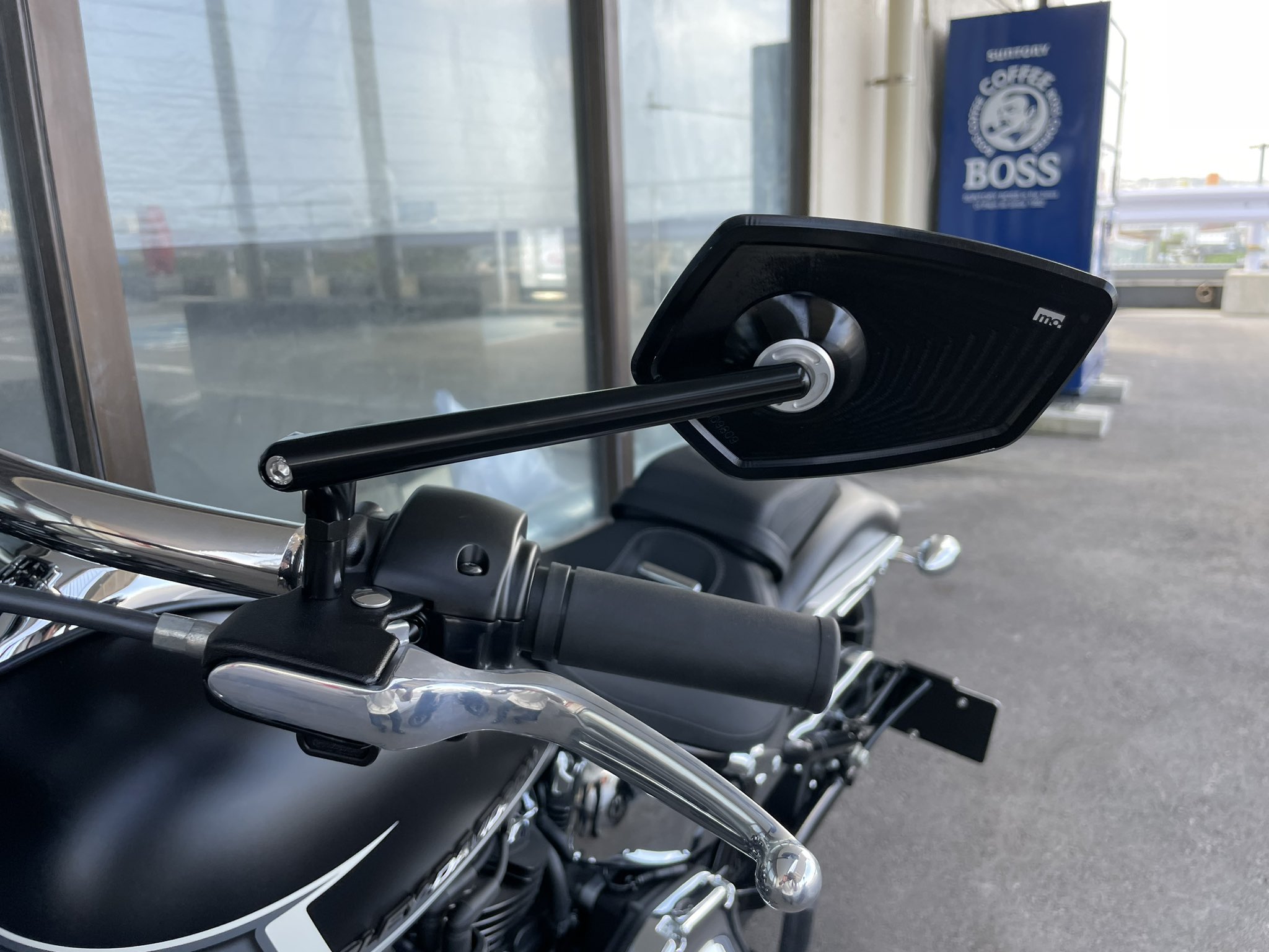 Cult Werk 左右ミラーセット　ハーレー カルトワーク□ラウンド型ミラーセット Cult Werk HARLEY