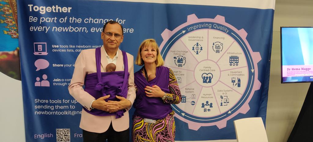naveenthacker's tweet photo. At #IMNCH2023 conference with @joylawn and colleagues to support #KMC #KangarooMotherCare essential for every #newborn #BornTooSoon @FIGOHQ @PMNCH @HealthyNewborns @UNICEF @DrTedros @world_midwives @AAPGlobalHealth https://t.co/yMcLolWSkV