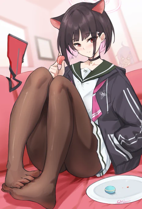 カズサ  #ブルアカ #杏山カズサ #宇沢レイサ #放課後スイーツ部