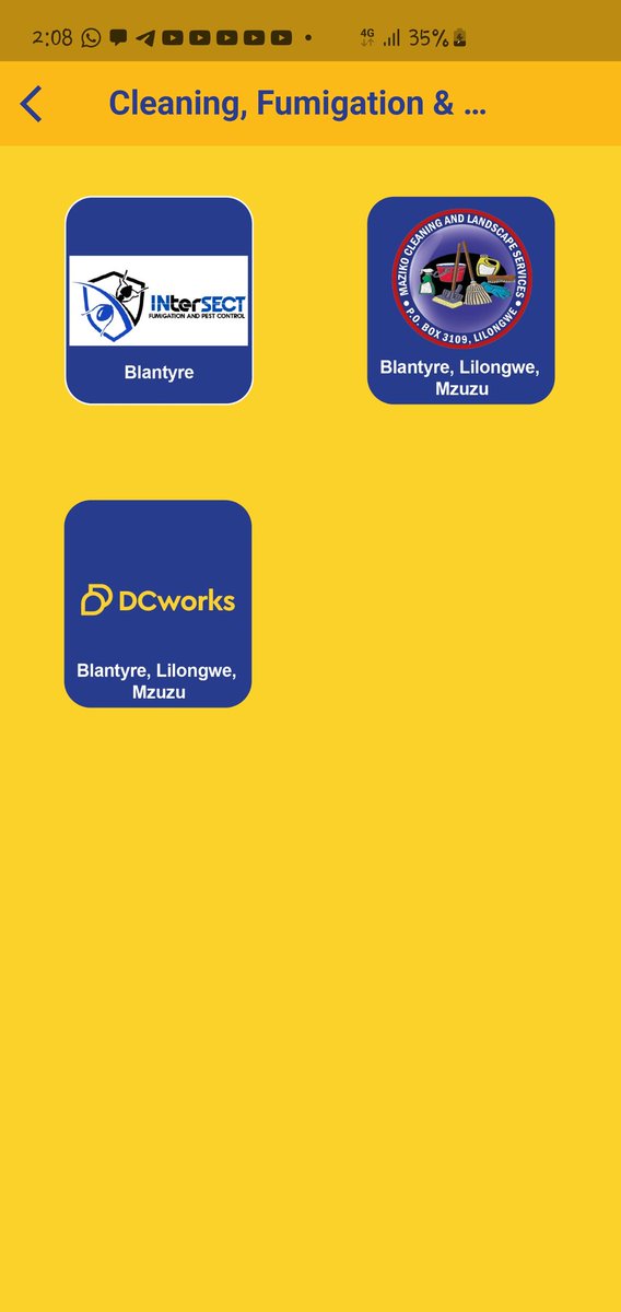Ochilamba16's tweet photo. @DCworks__ is now available on alonda App under Essential Services > Other Services > Cleaning, Fumigation &amp; Landscaping Services 
Powered By iMoSyS 
Download the App on Play Store or App Store https://t.co/hdpzSny0lk