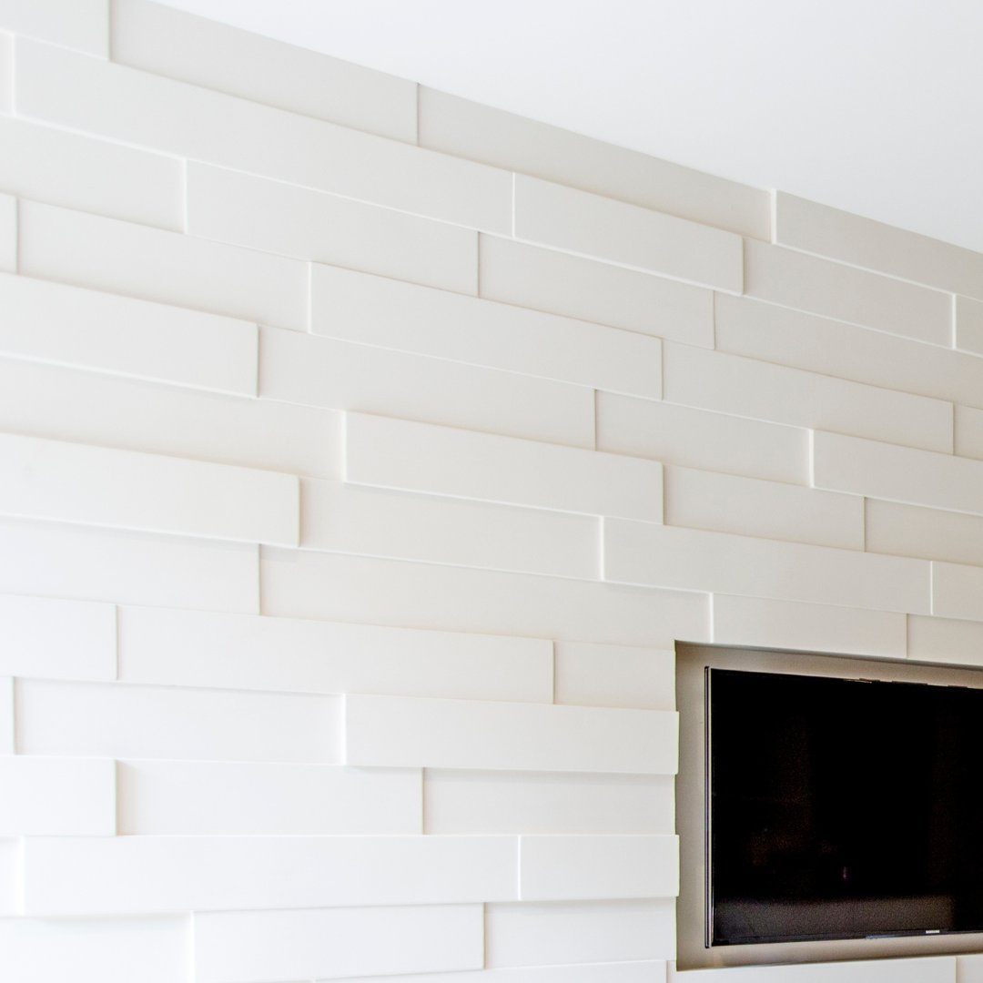 Surfaceform's tweet photo. Relief - Random Block - The Avenue Ealing📍

Check out this amazing feature wall - the brick like look created with our relief plaster - random block. What an amazing finish!

#surfaceform #reliefplaster #polishedplaster #London https://t.co/0VjvM19AZO