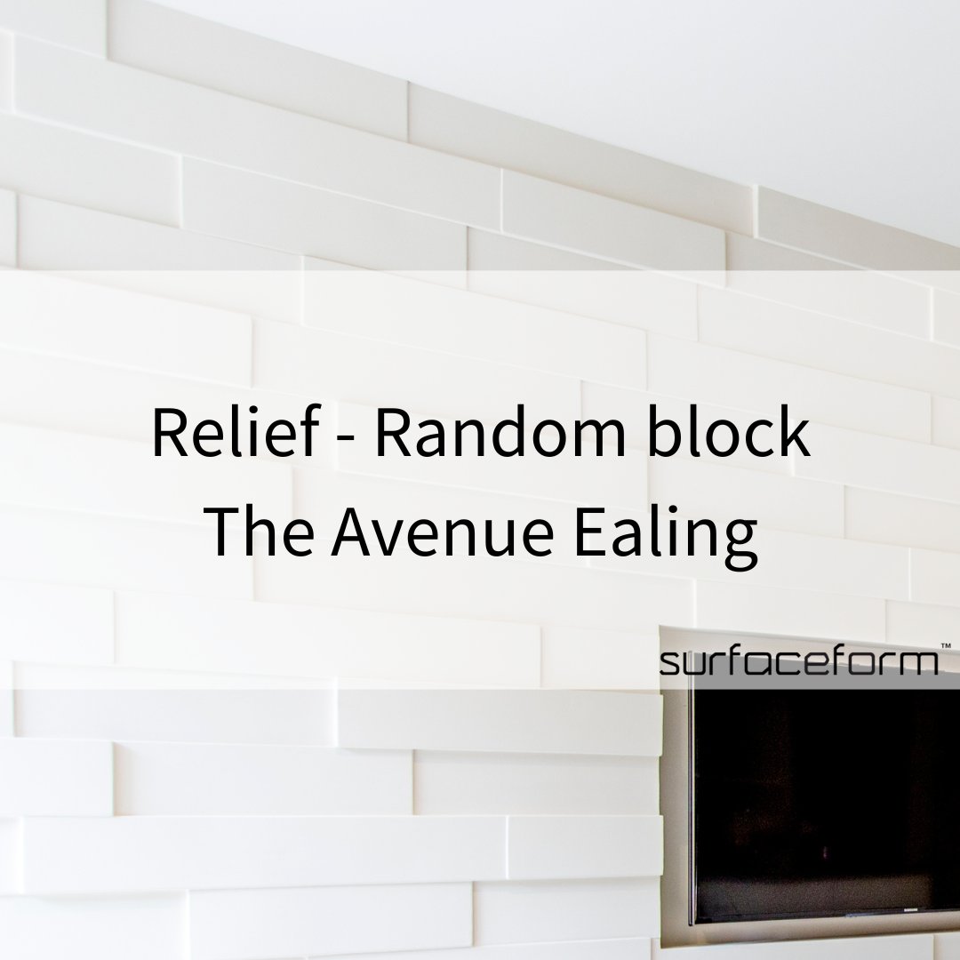 Surfaceform's tweet photo. Relief - Random Block - The Avenue Ealing📍

Check out this amazing feature wall - the brick like look created with our relief plaster - random block. What an amazing finish!

#surfaceform #reliefplaster #polishedplaster #London https://t.co/0VjvM19AZO