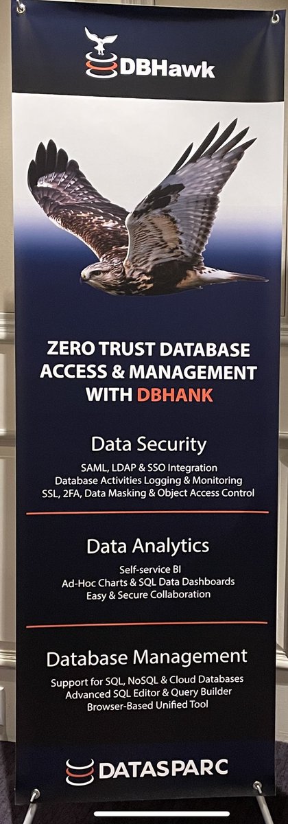 Hello Boston!
#dbhawk #Database #datasummit