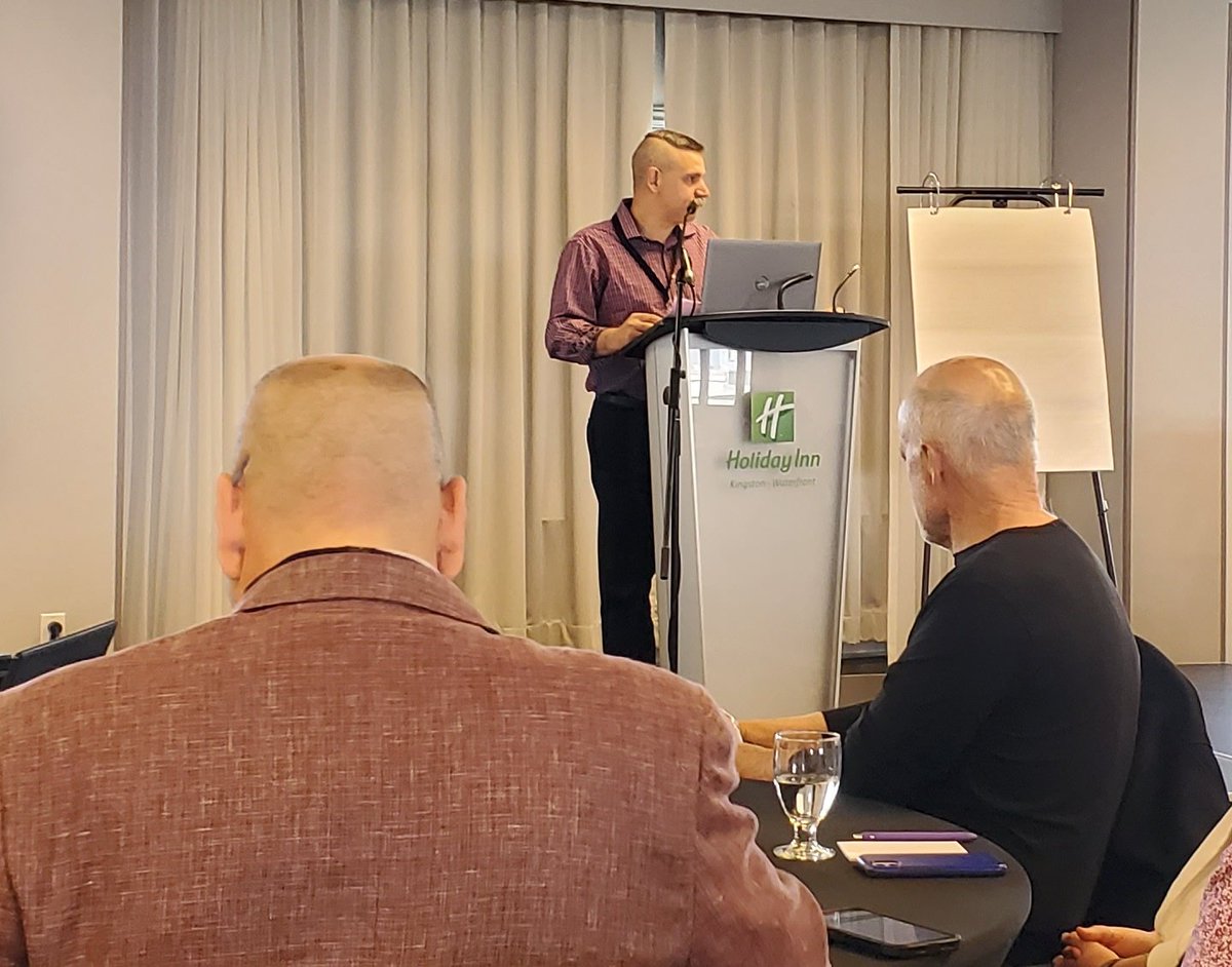 The official kick off - OACUSA 2023 "Navigating the New Normal" has begun.  Thanks hosts <a href="/LoyalistCollege/">Loyalist College</a> <a href="/SLC_Security/">SLC Security</a> and <a href="/CampusSecurity/">Campus Security</a>, well done!