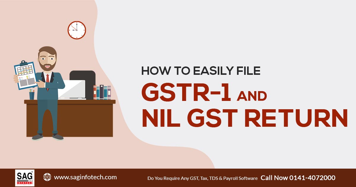 Here are some of the key things you should know before you file your #GSTR1 form. Also, we provided a simple method to file a #Nilreturn. 
For more information: saginfotech-ca-software.weebly.com/home/guideline…

#GST #gstr1 #nilreturn #gstr3b #quarterlyfiling #gstreturn