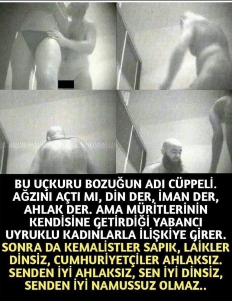 Cübbeli Ahmet Hoca:  

"Allah rızası için Cumhur İttifakı’nı desteklemek icap ediyor." Demiş.

Bu meczup, sapık, din bezirganına inanmayın. #ilkTurdaBayKEMAL