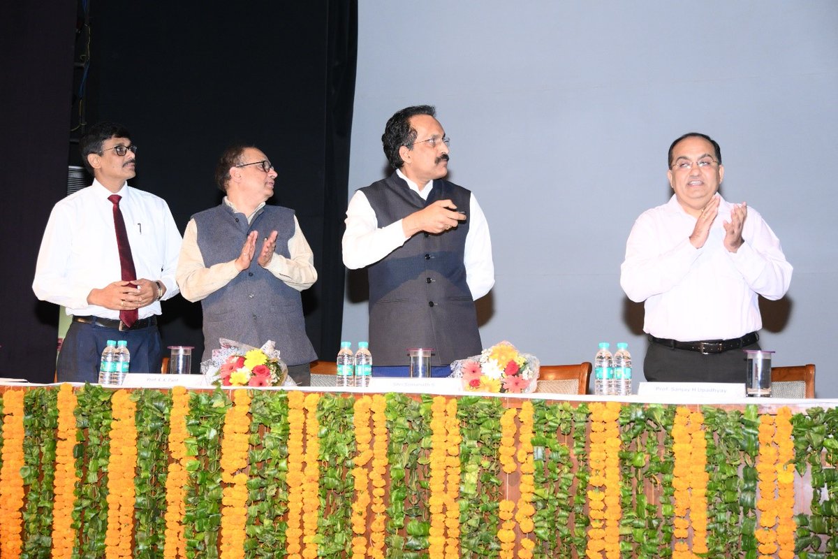 iitroorkee's tweet photo. On 8th May 2023, Chairman of Indian Space Research Organisation (ISRO) and Secretary of Department of Space (Govt. of India), Shri S. Somanath visited IIT Roorkee, inaugurated the Center for Space Science and Technology, released the book “Research Area in Space 2023” https://t.co/epebERTtVU