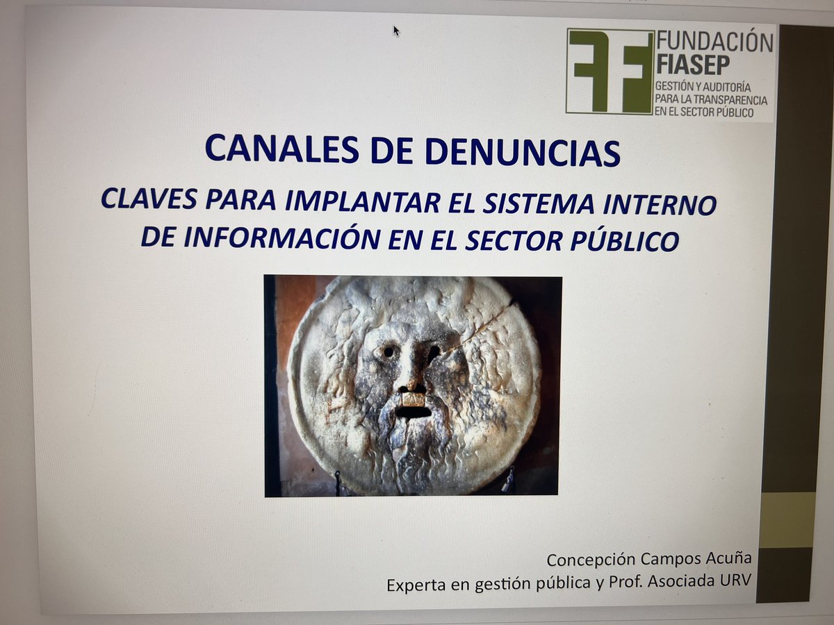 mccamposacunha's tweet photo. #Ley2/2023 una mañana muy intensa analizando los elementos clave para implantar el #sistemainternodeinformación en el marco de la integridad que debe presidir la gestión pública #PublicCompliance https://t.co/HYc5v5nEZF