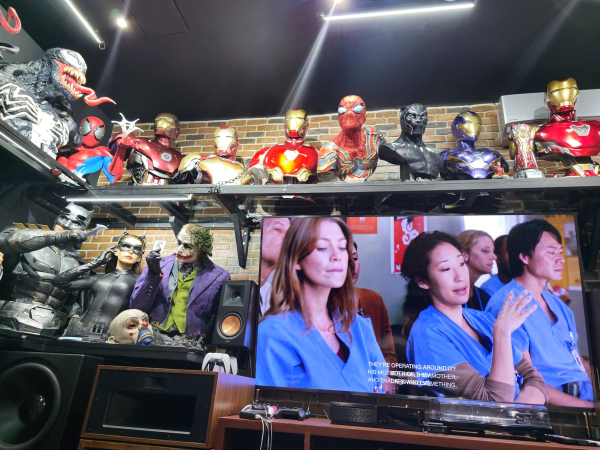 _dougkramer's tweet photo. Atm.
At my Mancave watching season 3 of Grey's Anatomy. I know, I'm more than a decade late.
Series so good! https://t.co/Zp9IjmXWiZ