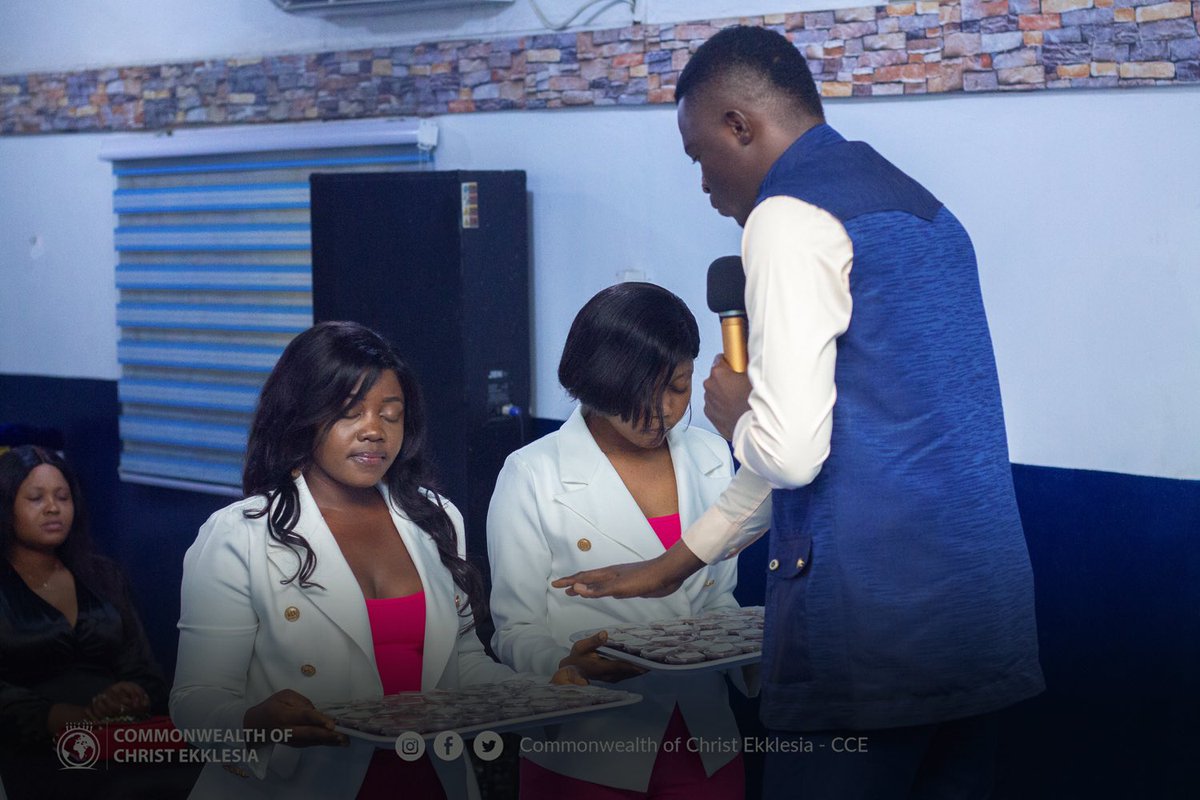 CC_Ekklesia's tweet photo. We declare good fortune and opportunities into our lives as we participate in the Lord’s body.
His blood will keep you away from any obstacles.
#CommunionTime
#CCEExperience
#MAY2023
#CosmicGraceTo
#AbideInTheLordsProvision https://t.co/liHVtfTP3R