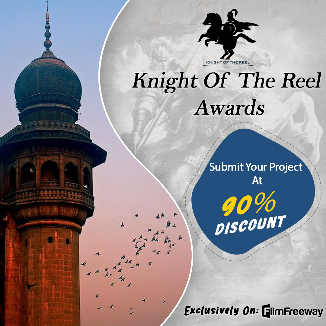 Grab the opportunity to submit your prestigious projects in KRA at 𝟗𝟎% 𝐃𝐢𝐬𝐜𝐨𝐮𝐧𝐭 in all categories .
𝐓𝐨 𝐚𝐯𝐚𝐢𝐥 𝐭𝐡𝐞 𝐨𝐟𝐟𝐞𝐫 𝐮𝐬𝐞 𝐜𝐨𝐝𝐞 : S17KRA90
𝐒𝐮𝐛𝐦𝐢𝐬𝐬𝐢𝐨𝐧 𝐋𝐢𝐧𝐤 : filmfreeway.com/KnightoftheRee…
Hurry Up ! Limited Period Offer !