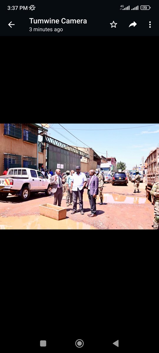 SeniorYona44's tweet photo. Pothole City tour: Today, The Supreme Leader of MK Movement / SPA/SO had a fruitful engagement with the KCCA Executive Director. They also made spot checks on some of the worst potholes in the city. #MK2026 @mkainerugaba @BalaamAteenyiDr @DaudiKabanda @BagaayaP @jessyoolo @kamami https://t.co/Pqi7vLiDVa