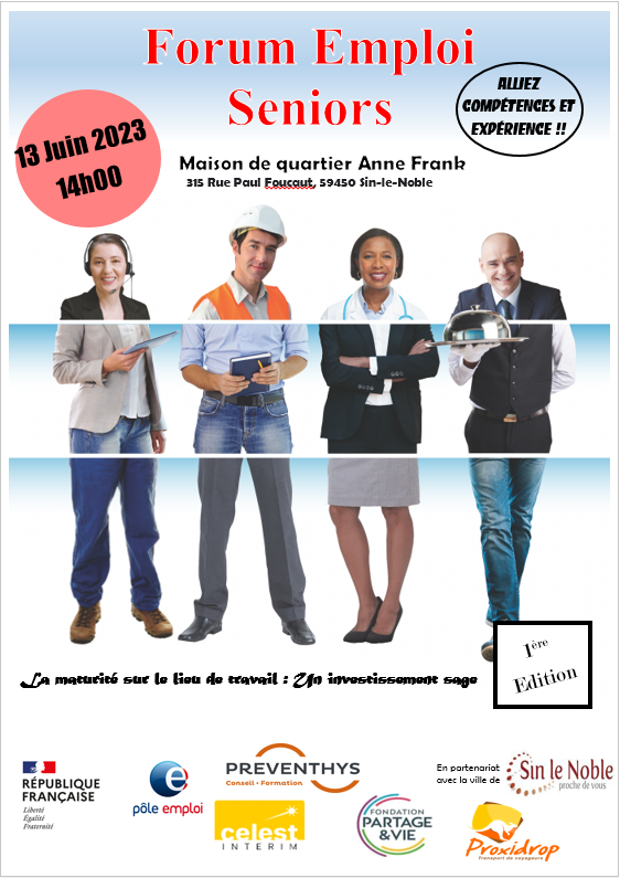 ✅Ce matin , 1er atelier de préparation pour les séniors qui bénéficieront du premier forum qui leur est dédié.
➡️40 personnes profitent d'un parcours de prépartion avant le job dating du 13 juin.
#SENIOR #Emploi #innovation #recruterautrement
<a href="/KlarczynskiS/">Sébastien KLARCZYNSKI</a> <a href="/HennacheCaro/">Caroline Hennache</a>