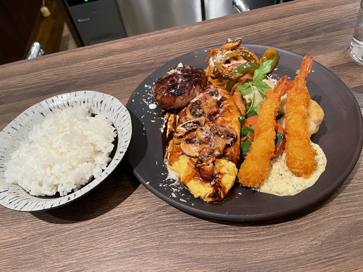 RSJINZU's tweet photo. 少し前のランチ
大人のお子様プレート
#swrl https://t.co/9mscbz5Kax