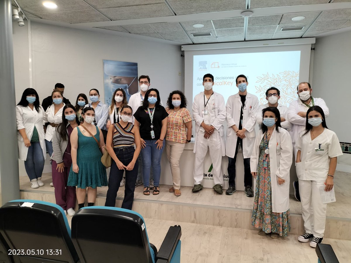 Hospital Universitario Poniente (@huniv_poniente) on Twitter photo Sesión clínica para residentes del #HUnivPoniente del funcionamiento de la Biblioteca Virtual del SSPA impartida por Irene Villegas y Patricia Zeballos #SomosPoniente #UNIP <a href="/AlmeriaJunta/">AlmeríaJunta</a> <a href="/saludand/">Consejería de Salud y Consumo</a> <a href="/peacro/">PEDRO ACOSTA</a> <a href="/juanbelmena/">Juan de la Cruz Belmonte Mena</a> <a href="/CheloArtero/">Chelo Artero</a> <a href="/Formacion_HUPon/">Formacion_HUnivPoniente</a> <a href="/ClinicalKey/">Elsevier | ClinicalKey</a> <a href="/bvsspa/">Biblioteca Virtual del SSPA</a> <a href="/dponiente/">Distrito Poniente</a> Sesión clínica para residentes del #HUnivPoniente del funcionamiento de la Biblioteca Virtual del SSPA impartida por Irene Villegas y Patricia Zeballos #SomosPoniente #UNIP <a href="/AlmeriaJunta/">AlmeríaJunta</a> <a href="/saludand/">Consejería de Salud y Consumo</a> <a href="/peacro/">PEDRO ACOSTA</a> <a href="/juanbelmena/">Juan de la Cruz Belmonte Mena</a> <a href="/CheloArtero/">Chelo Artero</a> <a href="/Formacion_HUPon/">Formacion_HUnivPoniente</a> <a href="/ClinicalKey/">Elsevier | ClinicalKey</a> <a href="/bvsspa/">Biblioteca Virtual del SSPA</a> <a href="/dponiente/">Distrito Poniente</a>