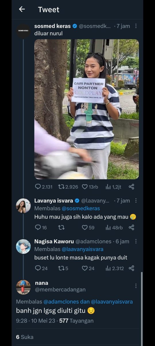 ArikAnggaraaa's tweet photo. @laavanyaisvara @txtdarisisange 😏 https://t.co/UWbaPmr0Fj