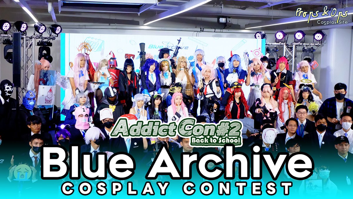 PropsOps's tweet photo. ▶️ ช่วงประกวดคอสเพลย์ Blue Archive Cosplay Contest ในงาน Addict Con #2
#addictcon #addictcon2 #propsops #cosplaycontest #ประกวดคอสเพลย์ #BlueArchive
‍
[ YouTube - https://t.co/dgUMk4iklO ] https://t.co/v1kwUeqYmD
