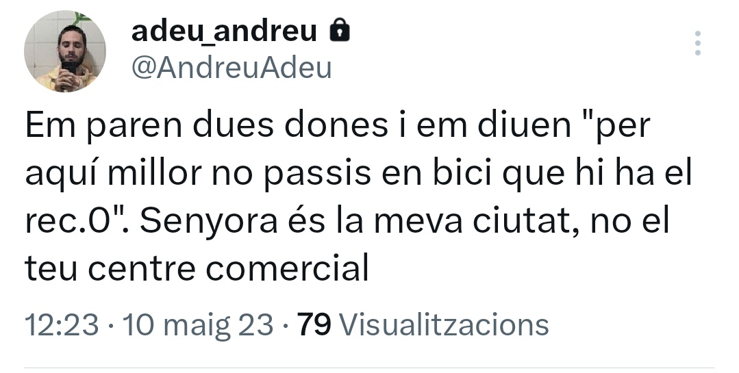 Bicis 💔 Rec.0

<a href="/AndreuAdeu/">adeu_andreu</a>