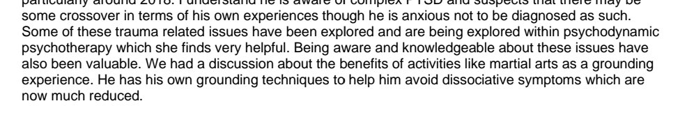 I finally got emailed a copy of my follow up letter about my GIC appointment (which was in November) and they misgendered me :) love that
