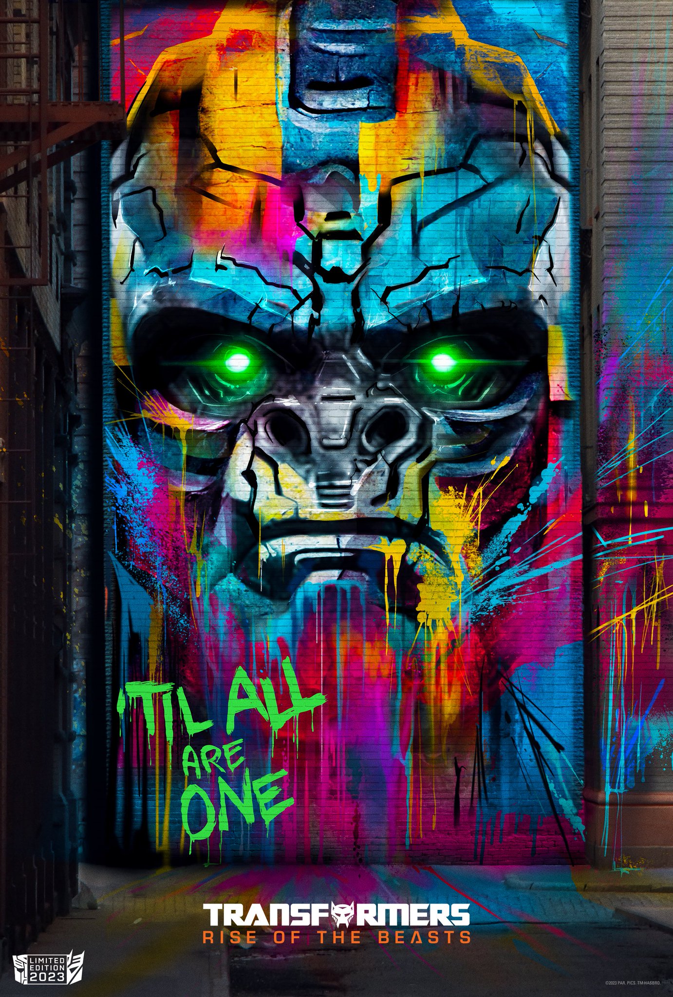 Creatieve posters van Transformers Rise of the Beasts