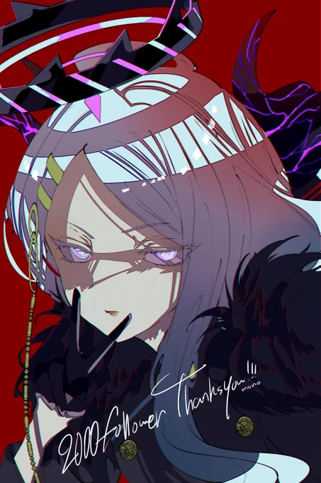 2000フォロワーありがとうございます!!!! #ブルアカ