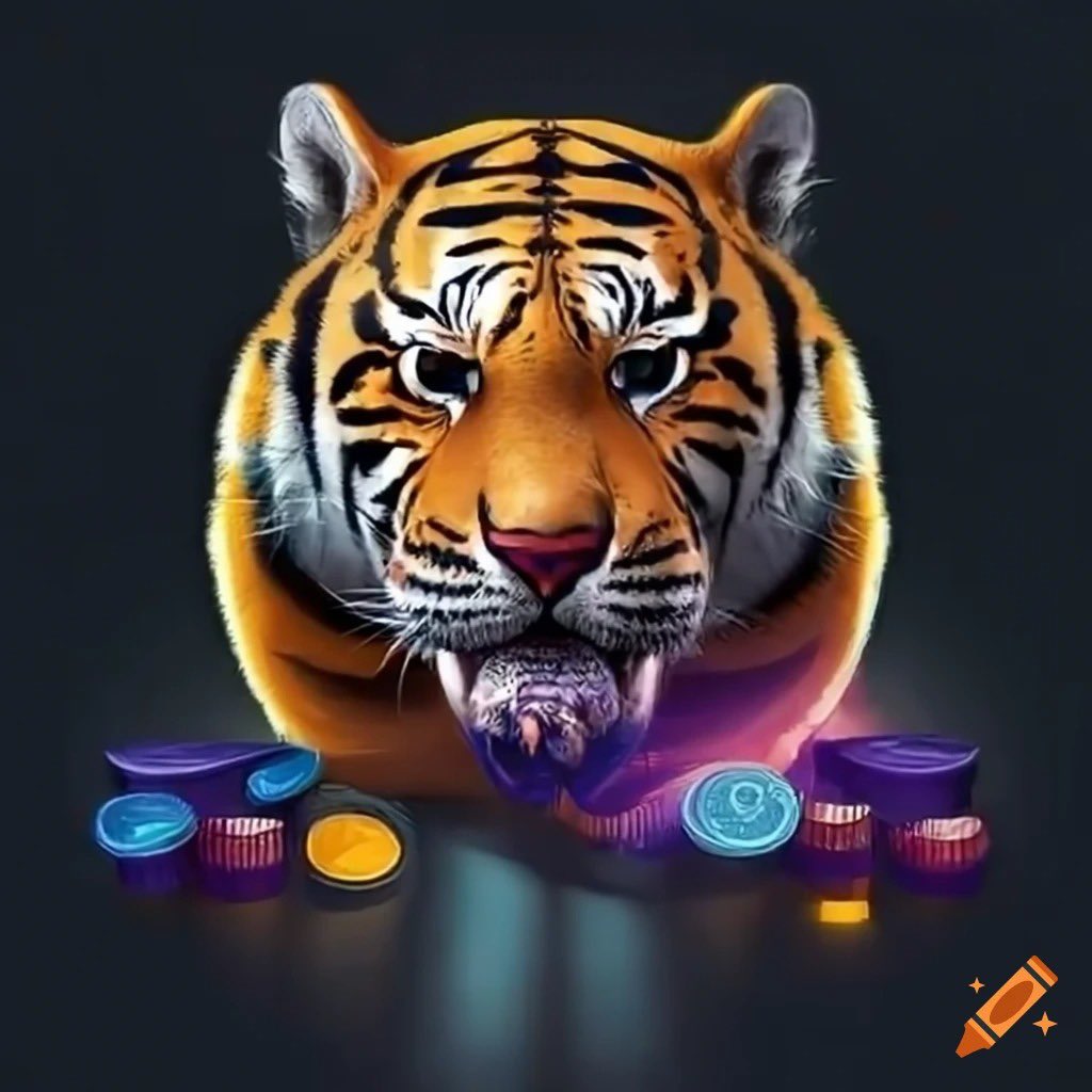 portumatoken's tweet photo. We asked AI to portray PORTIGER and these are the outputs🐯

Which one is your favorite? Tell us!

#portiger #metaversetoken #ingameadstoken https://t.co/ilL0P0YXuN