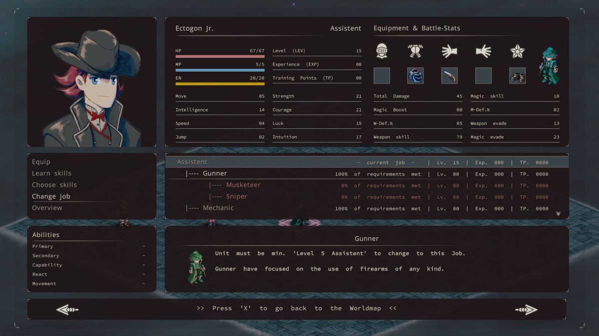 Still working on the port from java and opengl to unity, but slowly getting there. It just took 500% longer than in planed... 😩
#unity3d #unity #csharp #java #opengl #gamedev #indiegame #pcgame #console #Pixel #rpg #srpg